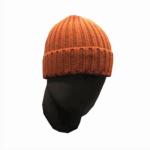 Zuccotto Cappello  a coste misto lana  -  Coccio