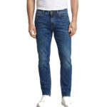 Zero Construction Jeans 5 tasche lavaggio medio - blu