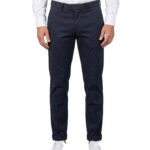 Zero Construction Pantalone Chino cotone elsticizzato - Blu