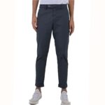 Displaj Pantalone chino unito con risvolto - col. Blu