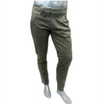 S & T 99 - pantalone Chino senza pinces - verde militare